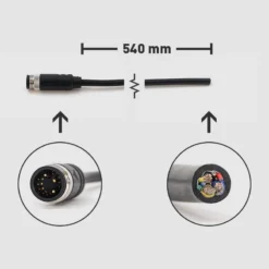 Motorkabel Puma mit L1019 Stecker (m) & offenem Kabelende | Elektronik & Spannungswandler