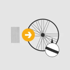 Einspeichservice Verstärkt – Hochwertige Felgenbänder für Fahrräder