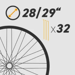 Felge 28/29 Zoll für 32 Speichen - Hochwertige Fahrradfelge für optimale Performance