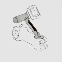 Lenkeradapter Für Displays Und Geräte (Mounty SPACE-BAR II) | Universelle Halterung für Fahrrad -EBike-Solutions Geschäft Lenkeradapter fuer Display Geraet SPACEBARII abhbama03 F03 1280x1280