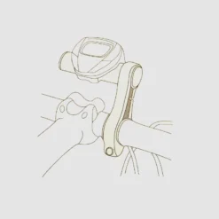 Lenkeradapter Für Displays Und Geräte (Mounty SPACE-BAR) – Universeller Halter für Fahrradzubehör -EBike-Solutions Geschäft Lenkeradapter fuer Display Geraet SPACEBAR abhbama06 F04 1280x1280