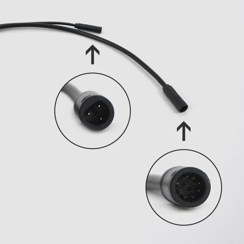 Kabelverteiler Display, Speedsensor, Gasgriff, Bremsabschalter - Komplettset für Elektronik & Spannungswandler 5 Kabelverteiler Display, Speedsensor, Gasgriff, Bremsabschalter - Komplettset für Elektronik & Spannungswandler – Bild 3