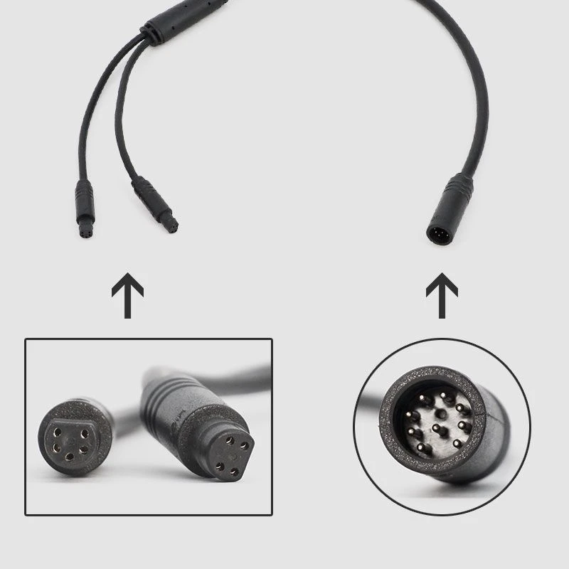 Kabelverteiler - Anschluss Für Display Und Gasgriff | Hochwertige Verkabelungslösung 3 Kabelverteiler - Anschluss Für Display Und Gasgriff | Hochwertige Verkabelungslösung
