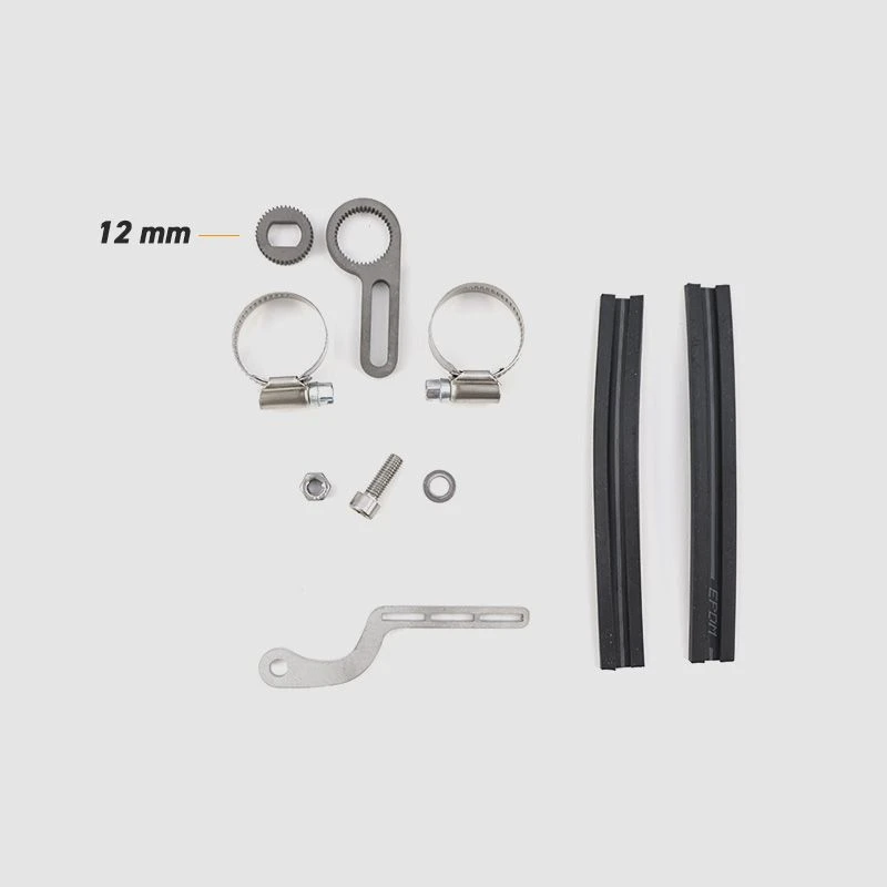 Drehmomentstütze für Hinterradmotoren - Titan-Edelstahl-Kombi für 12 mm Achsen | Robust & Langlebig 3 Drehmomentstütze für Hinterradmotoren - Titan-Edelstahl-Kombi für 12 mm Achsen | Robust & Langlebig