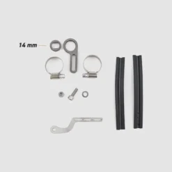 Drehmomentstütze für Hinterradmotoren - Titan-Edelstahl-Kombi für 14 mm Achsen | Hochwertiges Montagezubehör